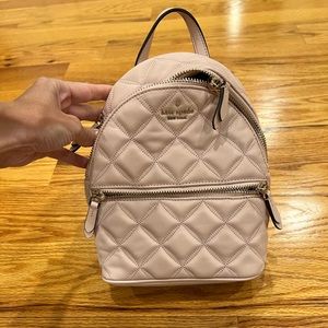 Kate Spade Mini Quilted Book Bag